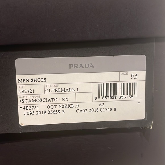 PRADA mens sneaker, brand new/ never worn! Sold out! Amazing price! - Picture 11 of 11